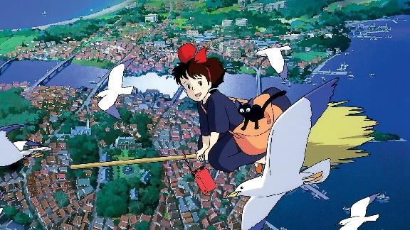 kiki flying