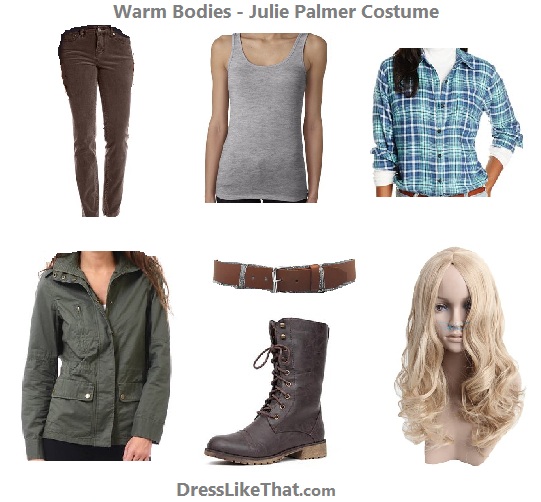 warm bodies - julie palmer costume ideas