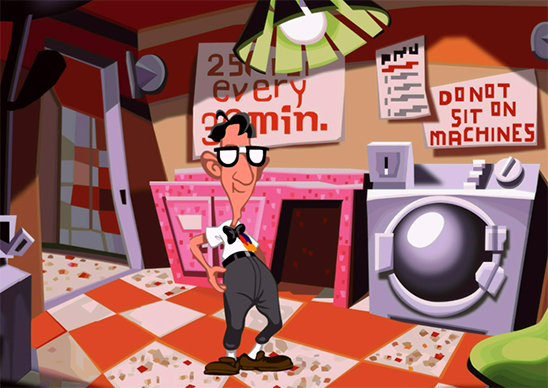 bernard bernoulli -manaic mansion 2 - day of the tentacle costume