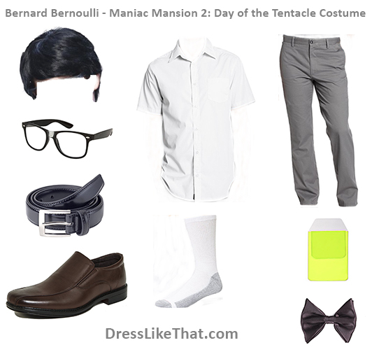 bernard bernoulli - manaic mansion -day of the tentacle costume 2