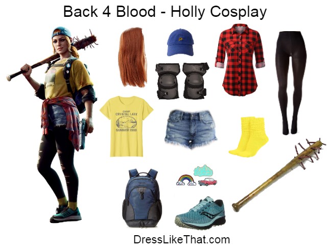 back 4 blood holly cosplay 01 items v2