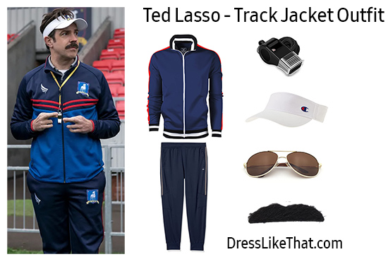 ted lasso track jacket outfit