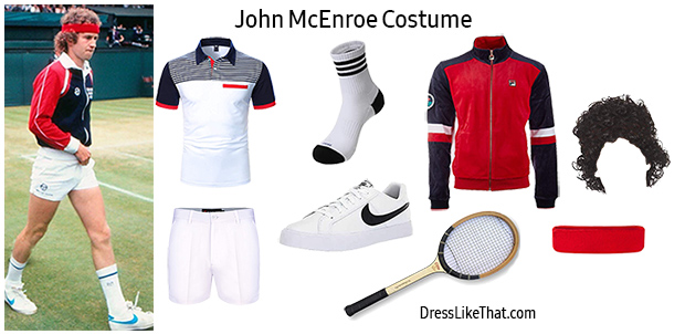 john mcenroe costume 01 items