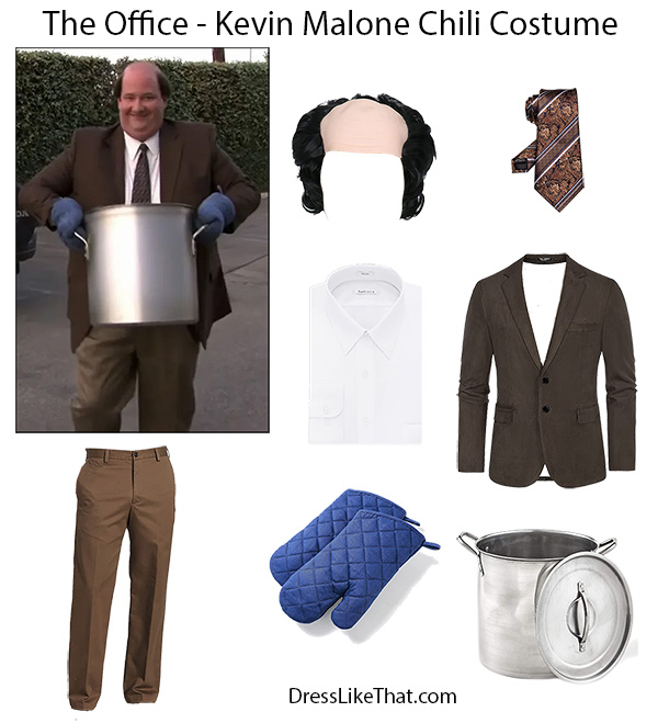 the office kevin malone chili costume 001